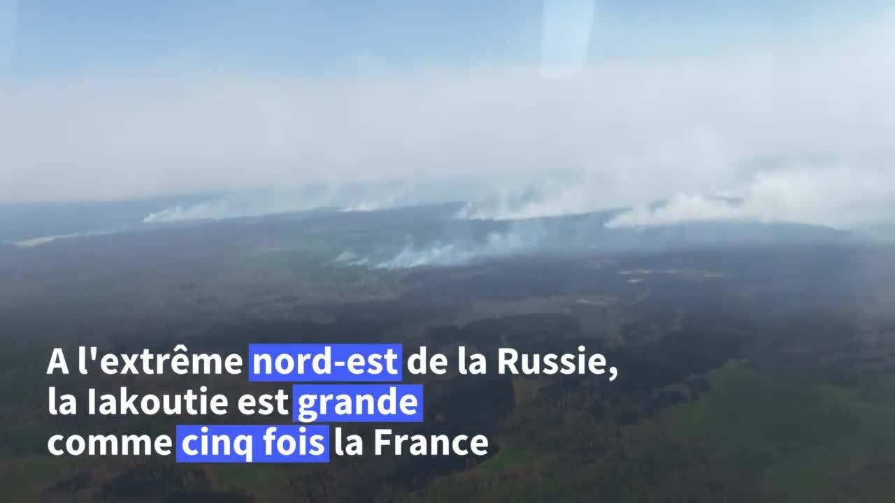 "Notre patrie brûle": en Sibérie, des bénévoles au front des feux de forêts