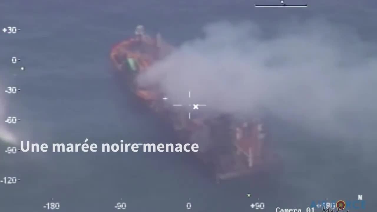 Le Sri Lanka prêt à lutter contre une marée noire, "pire des scénarios" après le naufrage d'un navire