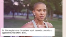 Skincare pós-treino: como cuidar da pele após exercícios sem erros? Dermatologista explica!