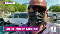 Calor azota a México; se prevén temperaturas de hasta 45 grados