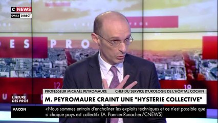 GALA VIDEO - "Très, très dérangeant" : chez Pascal Praud, le Pr. Peyromaure dénonce une vaccination "à marche forcée