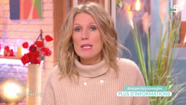 VOICI La maison des maternelles : Agathe Lecaron révèle qu’une chroniqueuse est menacée de mort