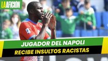 Futbolista del Napoli recibe insultos racistas tras partido ante Atalanta