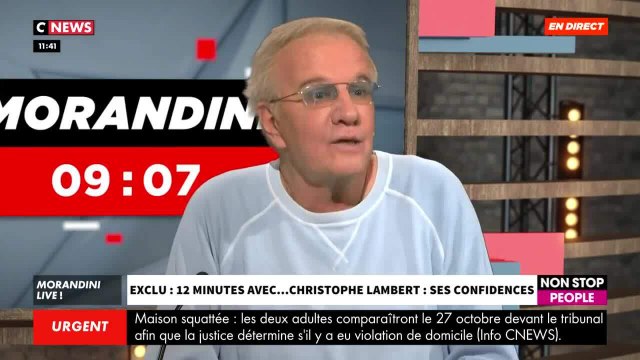 GALA VIDEO - Christophe Lambert : “je paie mes impôts en France”