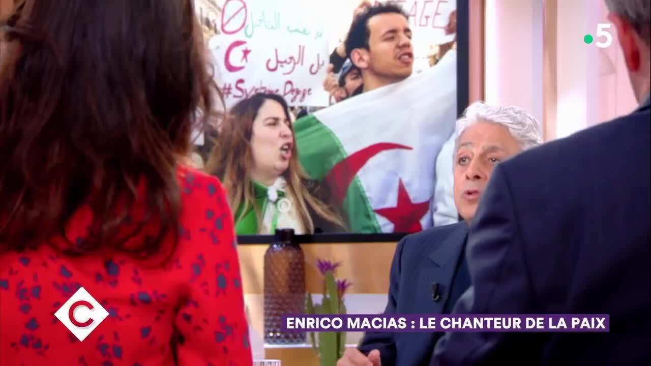 VOICI - C à vous : Enrico Macias se dit "prêt à prendre tous les risques" pour retourner en Algérie