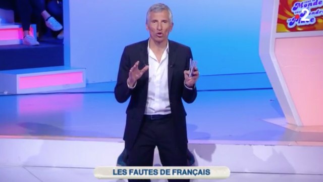 VOICI Nagui : découvrez pourquoi il s'est mis à genoux dans Tout le monde veut prendre sa place