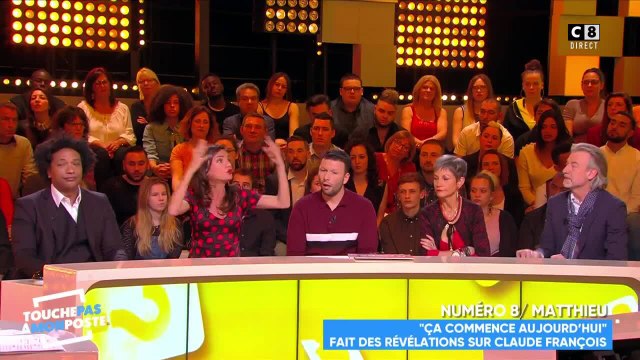 VOICI Cyril Hanouna recadre sèchement Francesca Antoniotti après des propos sur Claude François