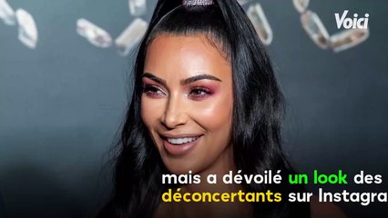 VOICI Kim Kardashian : après le bikini, elle s’affiche dans une combinaison ultra-moulante