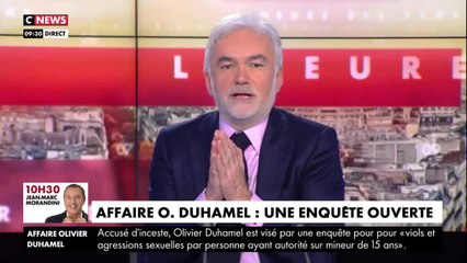 VIDEO - Affaire Olivier Duhamel : Pascal Praud outré après la blague douteuse d'un invité