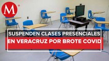 En Veracruz suspenden clases presenciales por rebrote de covid-19