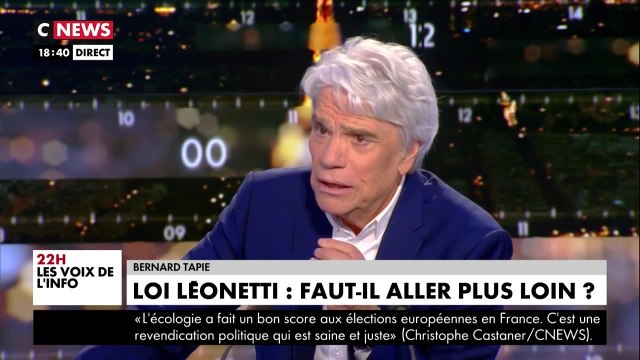VOICI « Ça ne va pas bien » les confidences inquiétantes de Bernard Tapie sur son cancer