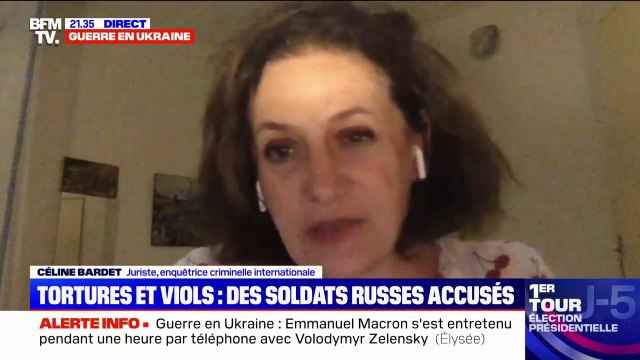 Identifier les soldats coupables de crimes de guerre en Ukraine ? Cela se fait , selon la juriste Céline Bardet