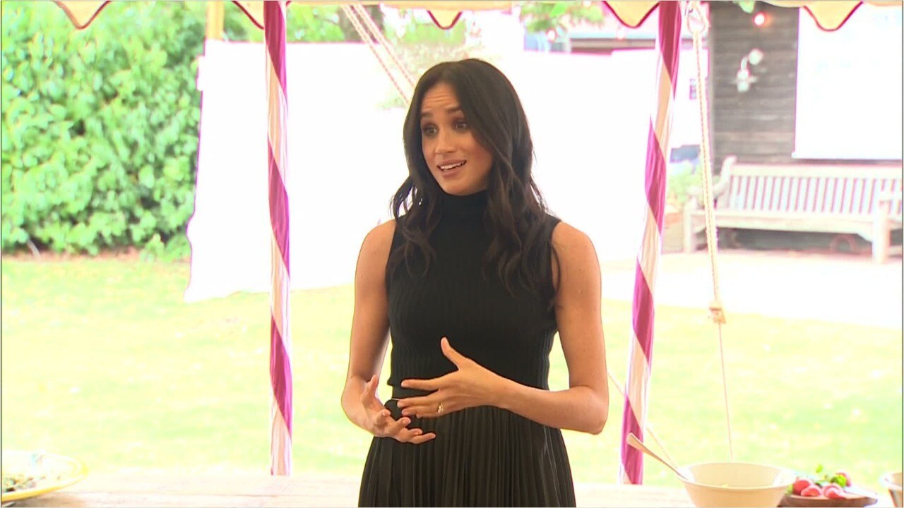 Voici - Meghan Markle : la duchesse de Sussex est fan d’un sport 100% britannique