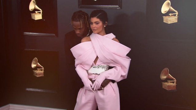 Kylie Jenner & Travis Scott Take Stormi To Disneyland On Rare Public Outing Together