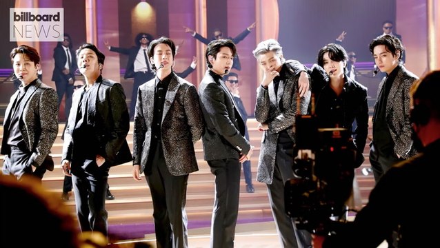 BTS Spends 16th Week at No. 1 on Hot Trending Songs Chart as Harry Styles and NCT Dream Debut | Billboard News