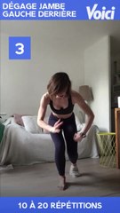 VOICI VIDEO 6 exercices pour un fessier en béton avec un accessoire improbable