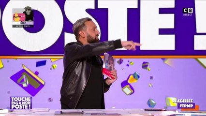 VOICI Touche pas à mon poste : un homme interrompt en direct l'émission