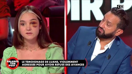 VOICI Balance ton post : Luane, frappée pour avoir refusé de donner son numéro, émeut la Toile
