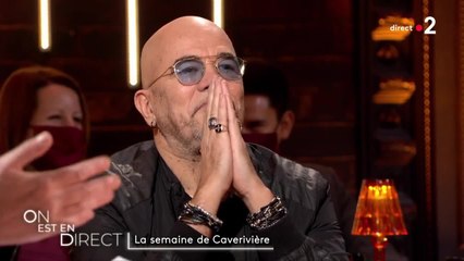VOICI On est en direct : Pascal Obispo a été choqué par une blague de Philippe Caverivière
