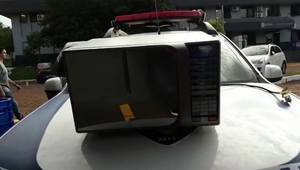 Microondas furtado na UBS Cancelli é recuperado pela Guarda Municipal