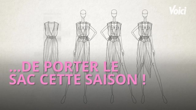 VOICI : Mode / 3 façons de porter le sac Printemps 2021