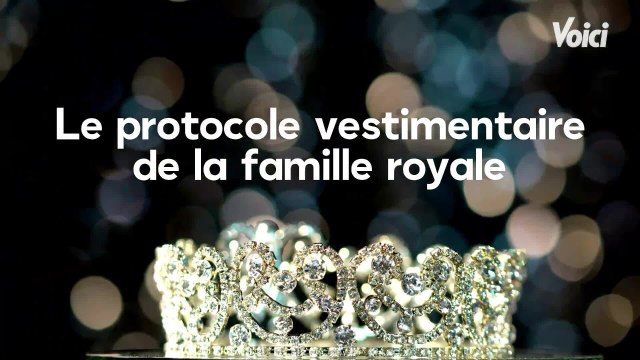 VOICI Mode : le protocole vestimentaire de la famille royale