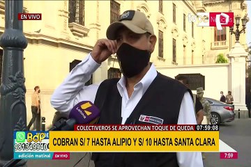 Ministro de Defensa sobre inmovilización obligatoria: “Es la mejor medida”