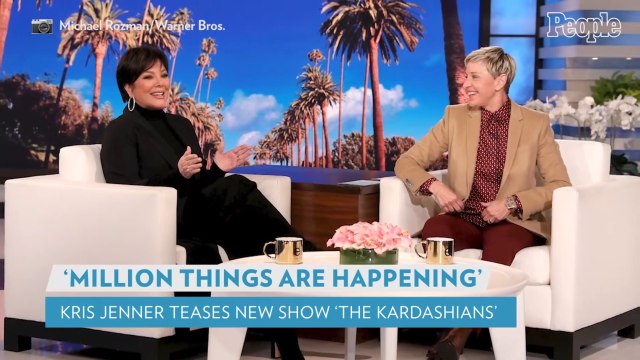 Kris Jenner Jokes That Kourtney Kardashian and Travis Barker Make Out for '98%' of New Hulu Show