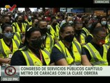 Instalado el Congreso de Servicios Públicos capítulo Metro de Caracas con la clase obrera