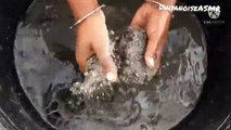 Dusty Gritty Sand Cement Water Crumble Messy Cr: DhiyaNoise ASMR