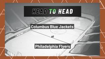 Columbus Blue Jackets At Philadelphia Flyers: First Period Moneyline, April 5, 2022