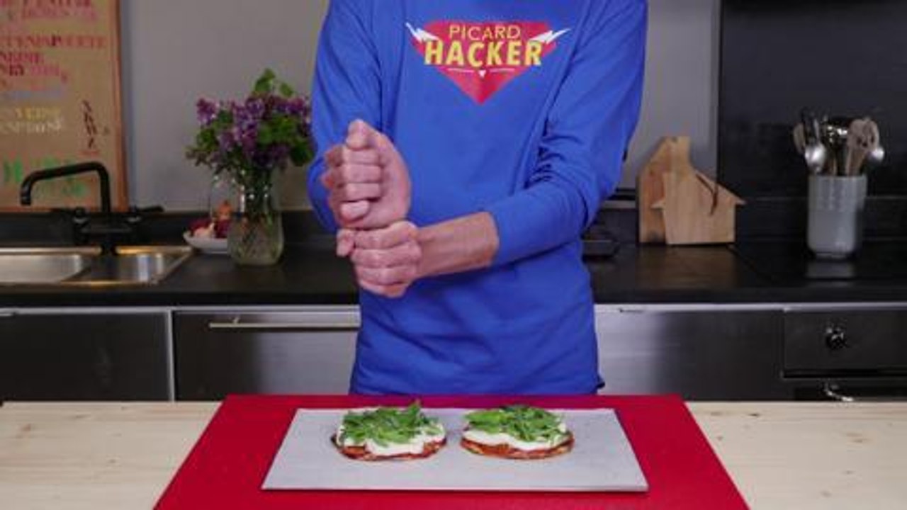 Le repas à l'italienne entre copines Picard Hacker