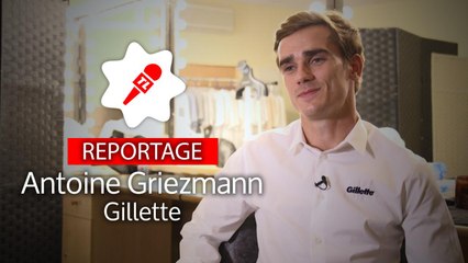 Antoine Griezmann nouvelle égérie de Gillette : il nous raconte !