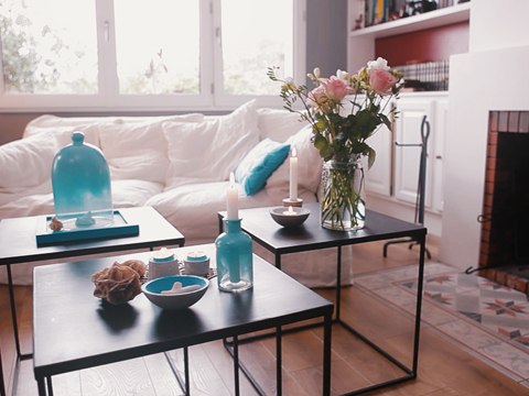 Aménager son salon : une déco bord de mer par Magali (mespetitspapiers.over-blog.com)