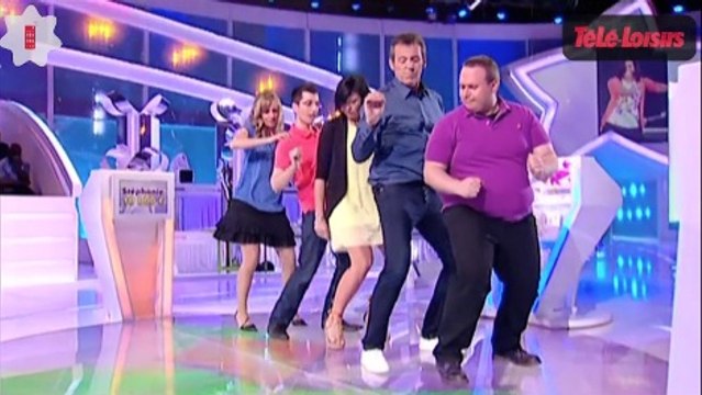 Le déhanché sexy de Jean-Luc Reichmann... Le zapping jeux !