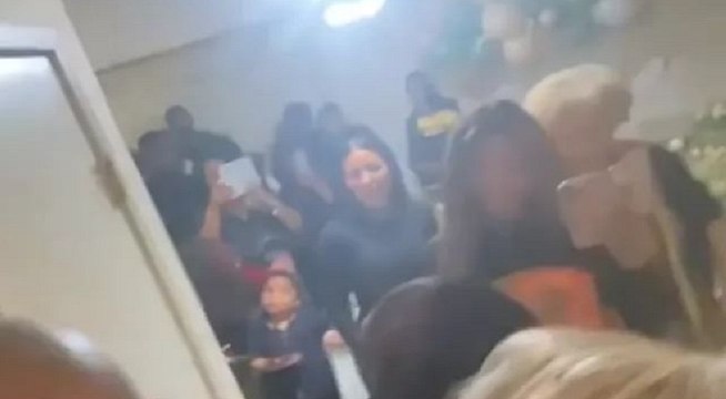 Kanye West introduced Chaney Jones to his family at his cousin's grandmother's 85th birthday party