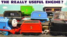 Really Useful Engine Thomas the Tank Engine Toy Trains Story with Stop Motion Funlings Toys in this Full Episode Video for Kids