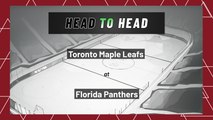 Toronto Maple Leafs At Florida Panthers: Puck Line, April 5, 2022