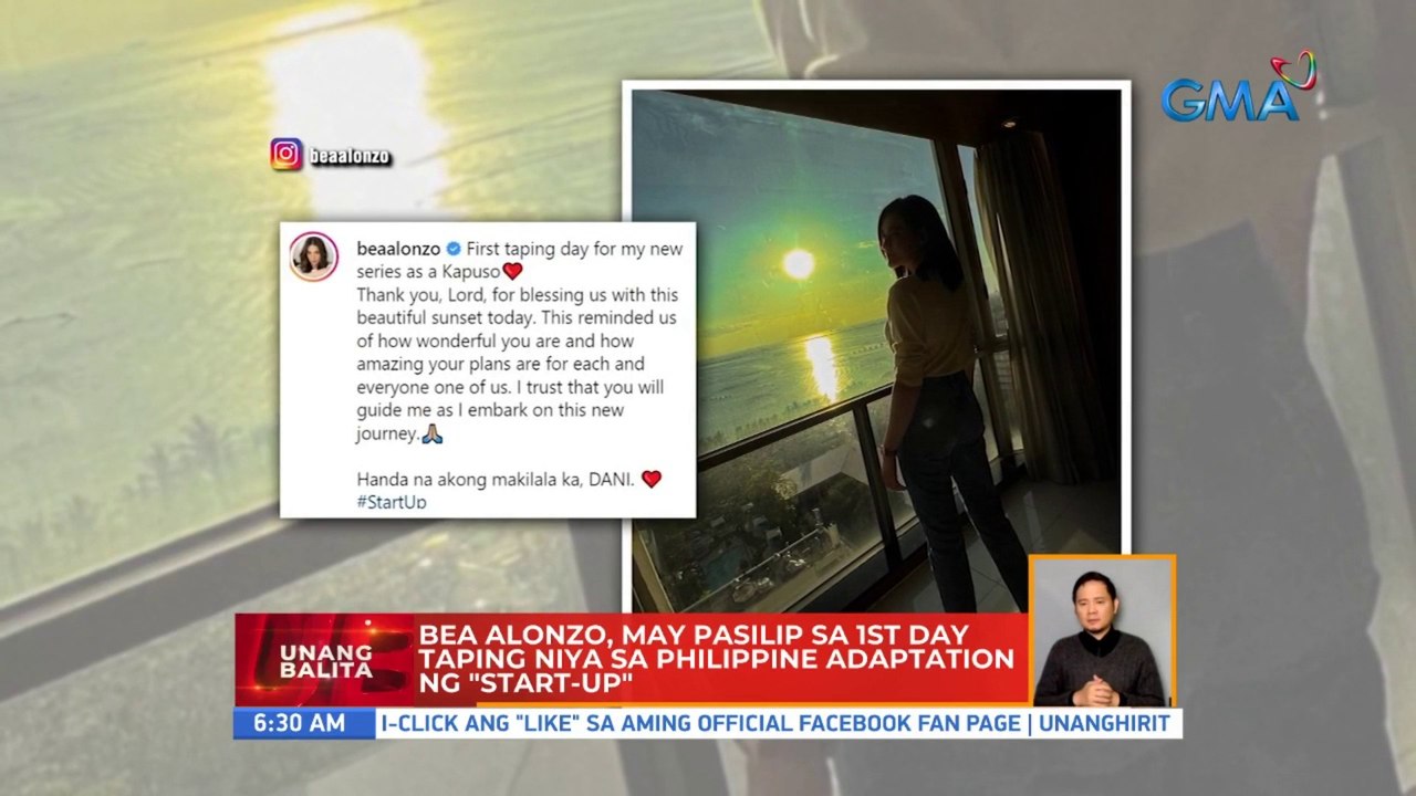 Bea Alonzo, may pasilip sa 1st day taping niya sa Philippine adaptation ng 'Start-Up' | UB