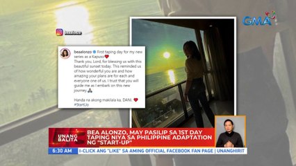 Bea Alonzo, may pasilip sa 1st day taping niya sa Philippine adaptation ng 'Start-Up' | UB