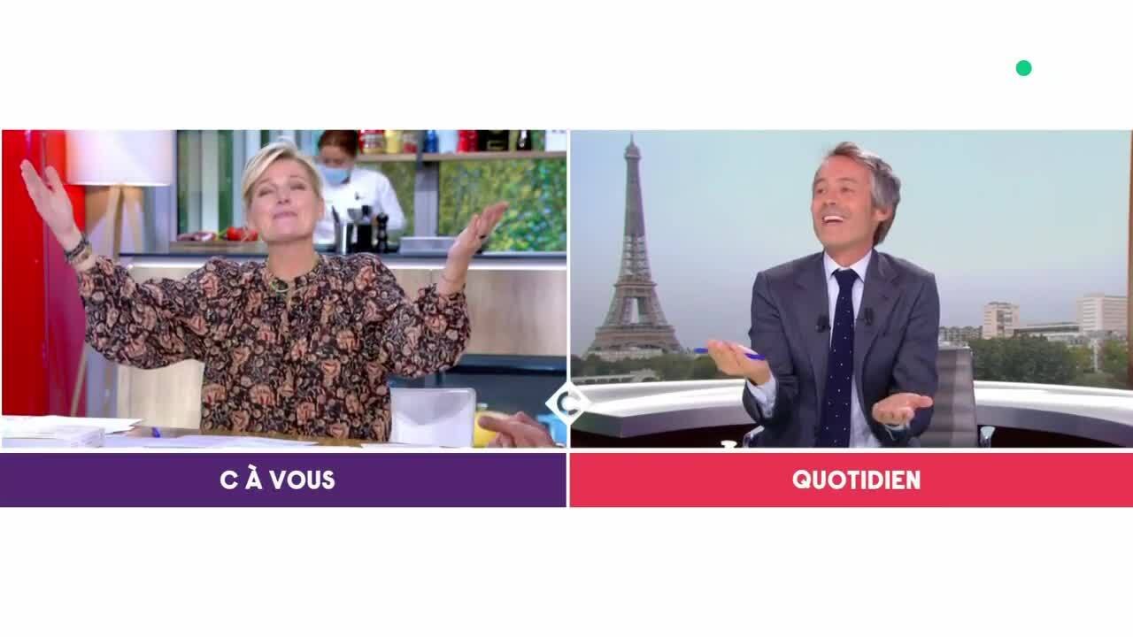 FEMME ACTUELLE - Anne-Elisabeth Lemoine tâclée par Yann Barthès en plein direct de “C à vous”