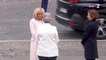 FEMME ACTUELLE - Défilé du 14 juillet : Brigitte Macron hypnotise dans un tailleur "chic à la française"