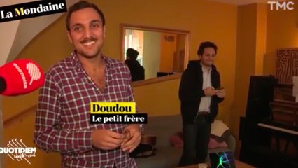 FEMME ACTUELLE - Vianney : son petit frère "Doudou" s'incruste dans l'interview de Quotidien