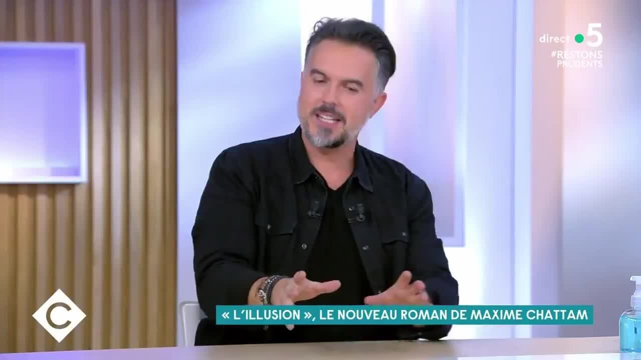 FEMME ACTUELLE - Faustine Bollaert : son mari Maxime Chattam lui rend hommage dans "C à vous"