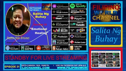 "Emotional Healing"  - SALITA NG BUHAY EPISODE #32