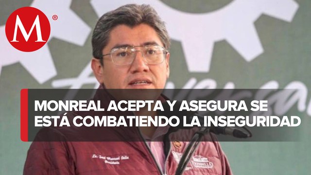 Obligación de gobiernos federal y estatal, atender delitos en Fresnillo: Saúl Monreal