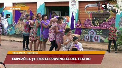 Empezó la 32° fiesta provincial del teatro