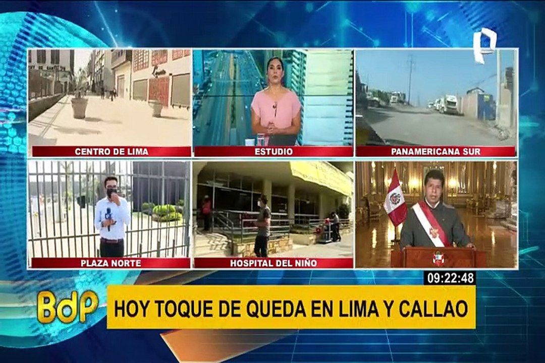 Vía de Evitamiento: Panamericana Norte luce despejada y sin buses de transporte público