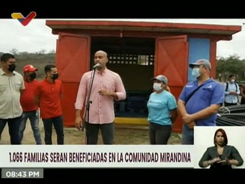 Gobierno de Miranda reactiva estación de bombeo de agua potable Altos de Dividive en Charallave
