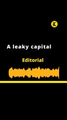 Editorial en inglés l A leaky capital